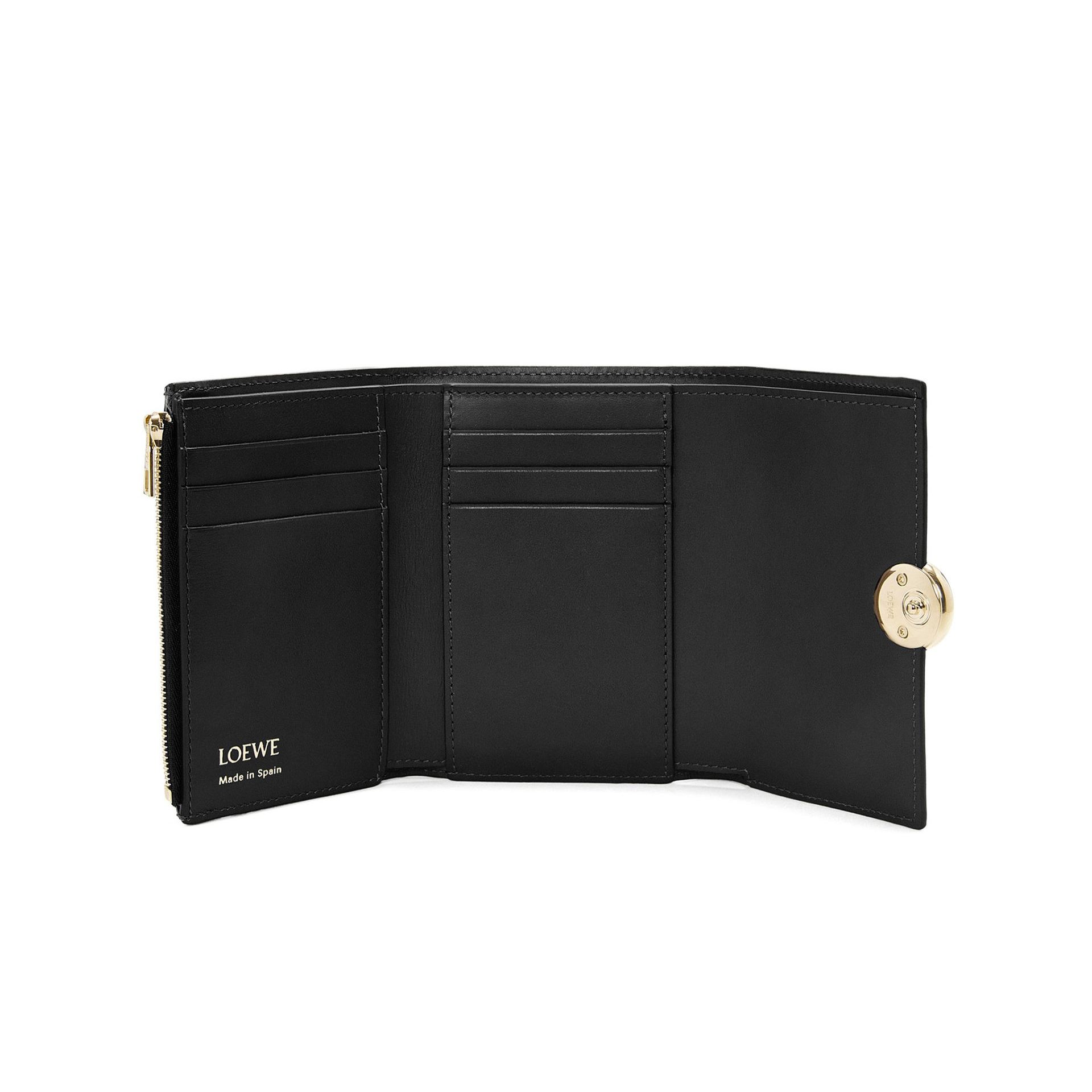 LOEWE/ロエベ ぺブル バーティカル ウォレット スモール（シャイニーナパカーフ）（財布）