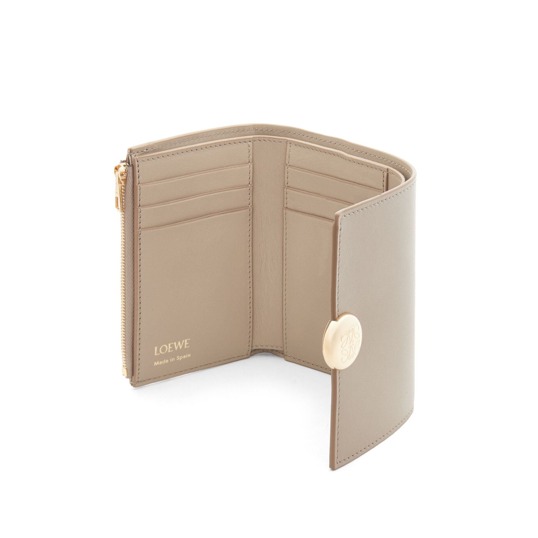 LOEWE/ロエベ ぺブル バーティカル ウォレット スモール（シャイニーナパカーフ）（財布）