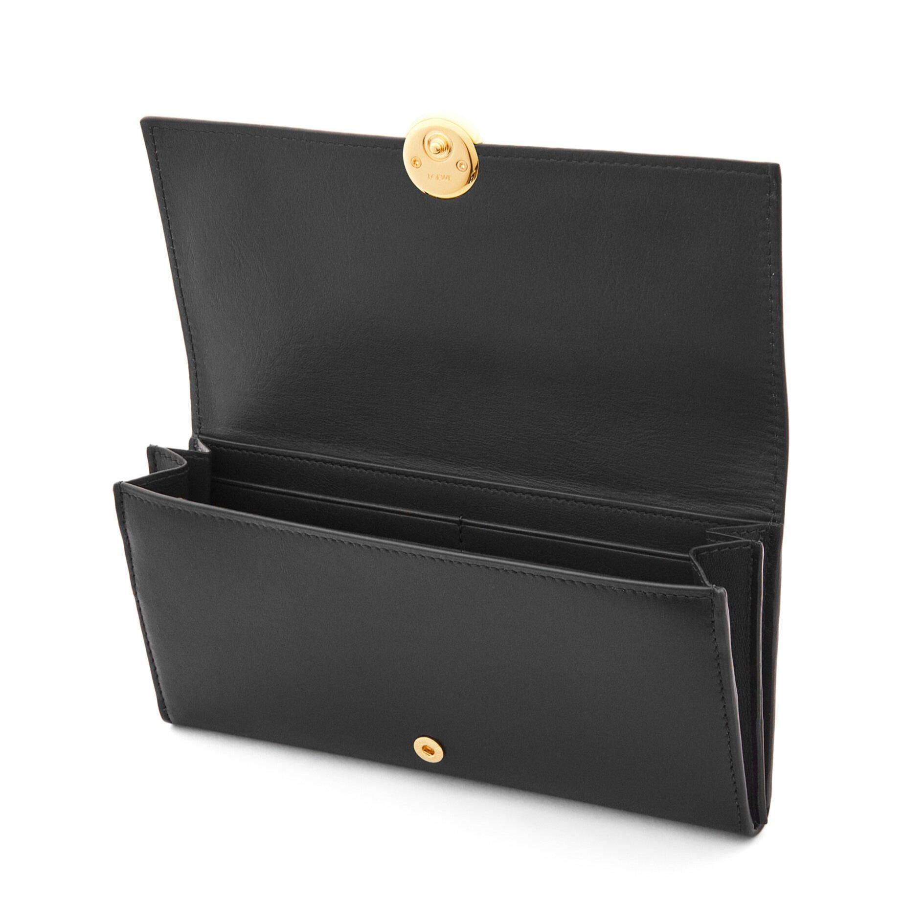 LOEWE/ロエベ ぺブル コンティネンタル ウォレット（財布）（シャイニーナパカーフ）