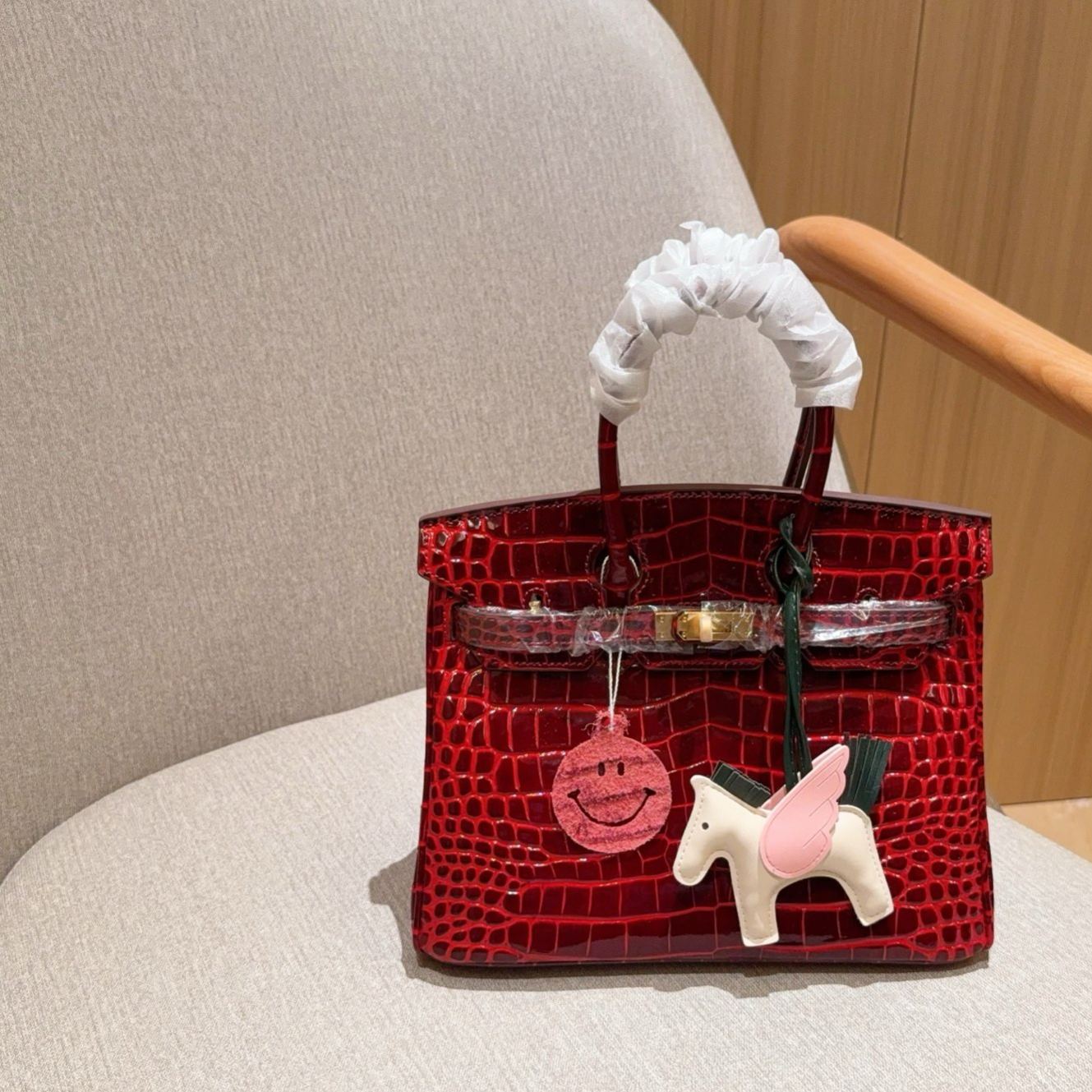 【HERMES】エルメス バーキン 30cm クロコダイル ゴールド金具-高島屋オンラインストア - 公式