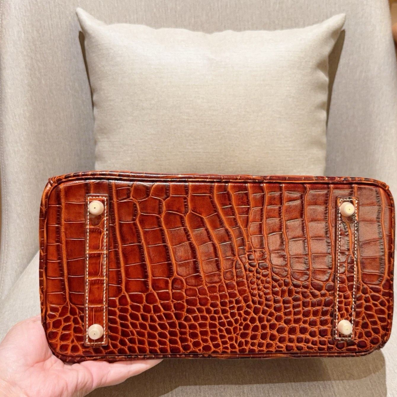 【HERMES】エルメス バーキン 30cm クロコダイル ゴールド金具-高島屋オンラインストア - 公式