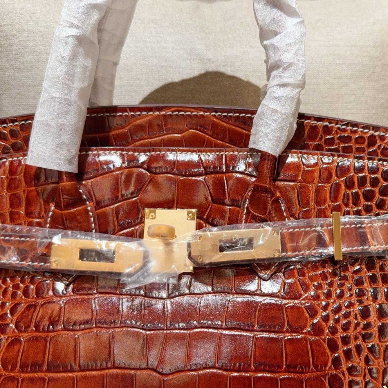 【HERMES】エルメス バーキン 30cm クロコダイル ゴールド金具-高島屋オンラインストア - 公式