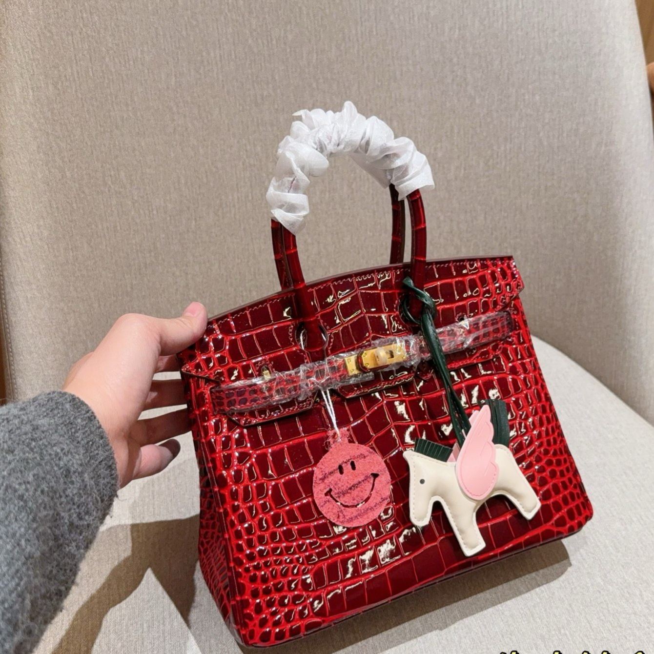 【HERMES】エルメス バーキン 30cm クロコダイル ゴールド金具-高島屋オンラインストア - 公式