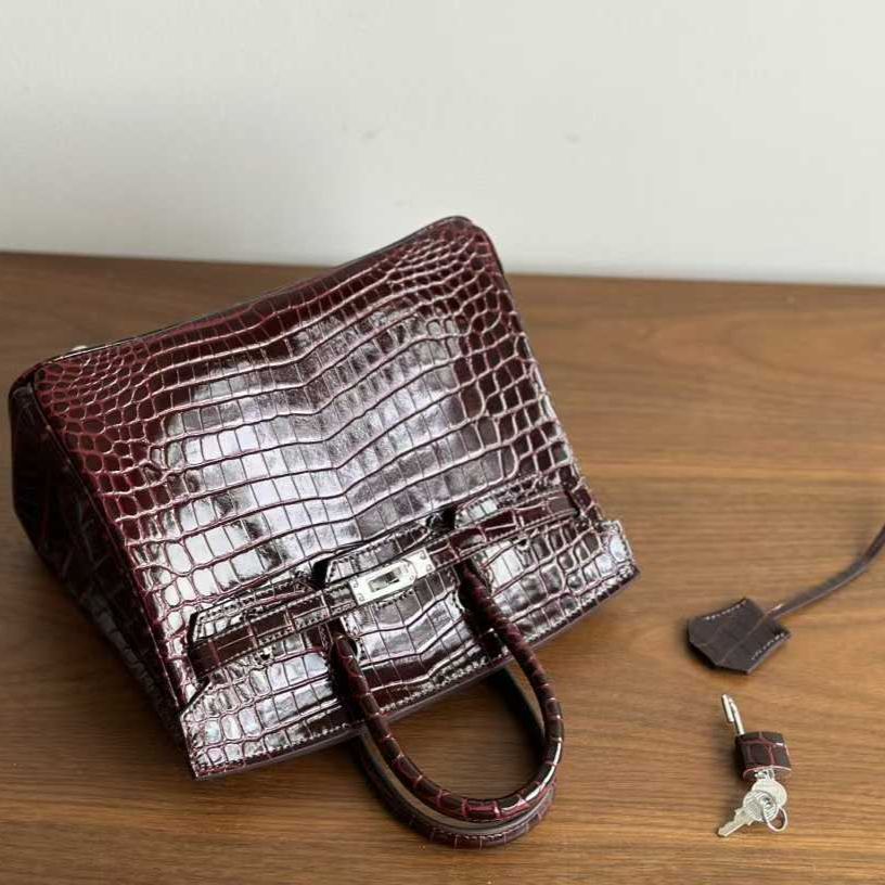 【HERMES】エルメス バーキン 30cm クロコダイル ゴールド金具-高島屋オンラインストア - 公式