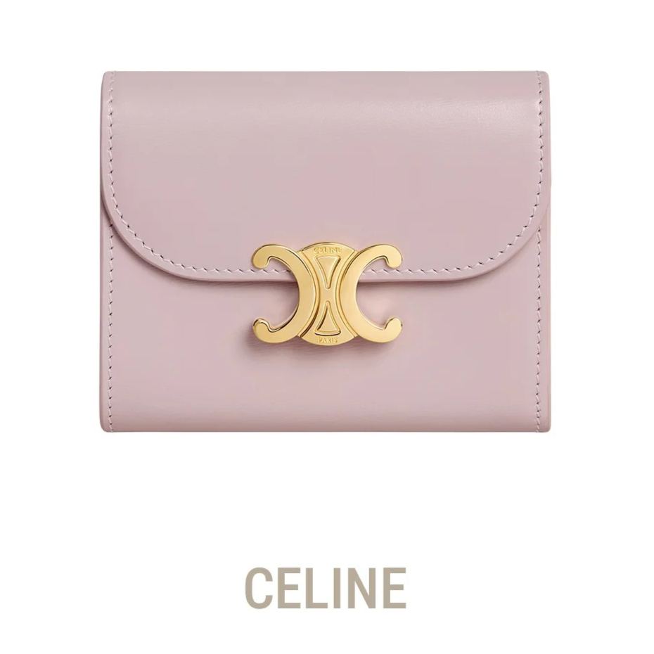 CELINE スモール トリオンフ フラップウォレット