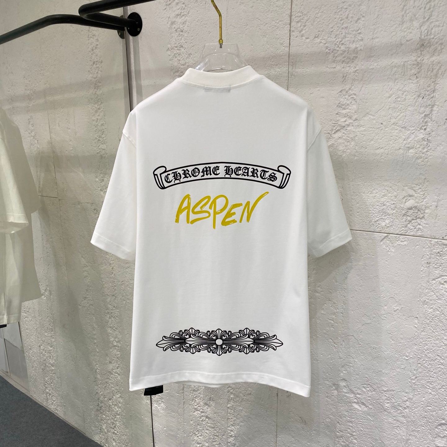 【今季注目】Chrome Hearts/クロムハーツ 2026夏新作 半袖 Tシャツ ブラック/ホワイト HT-26S13