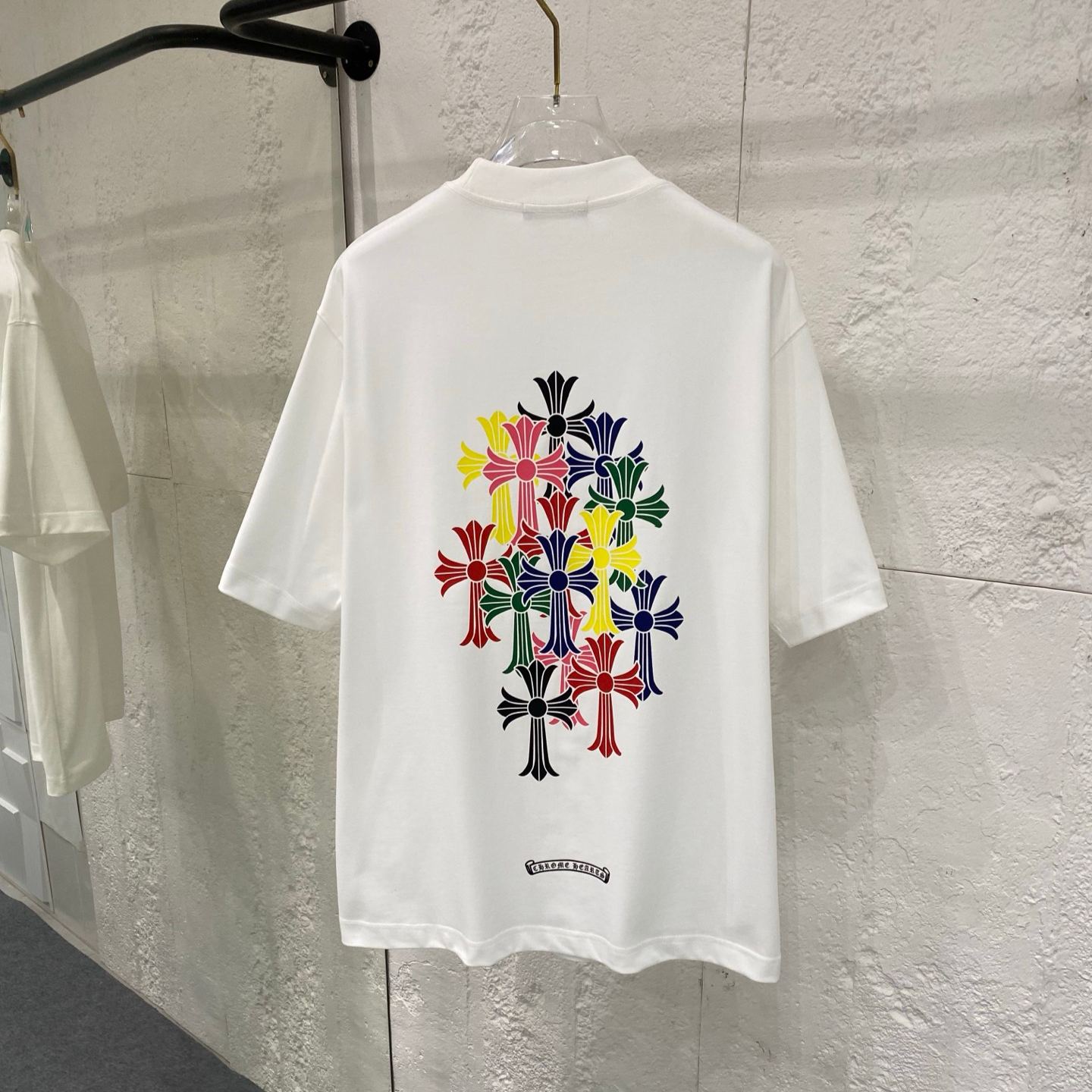 【今季注目】Chrome Hearts/クロムハーツ 2026夏新作 半袖 Tシャツ ブラック/ホワイト HT-26S14