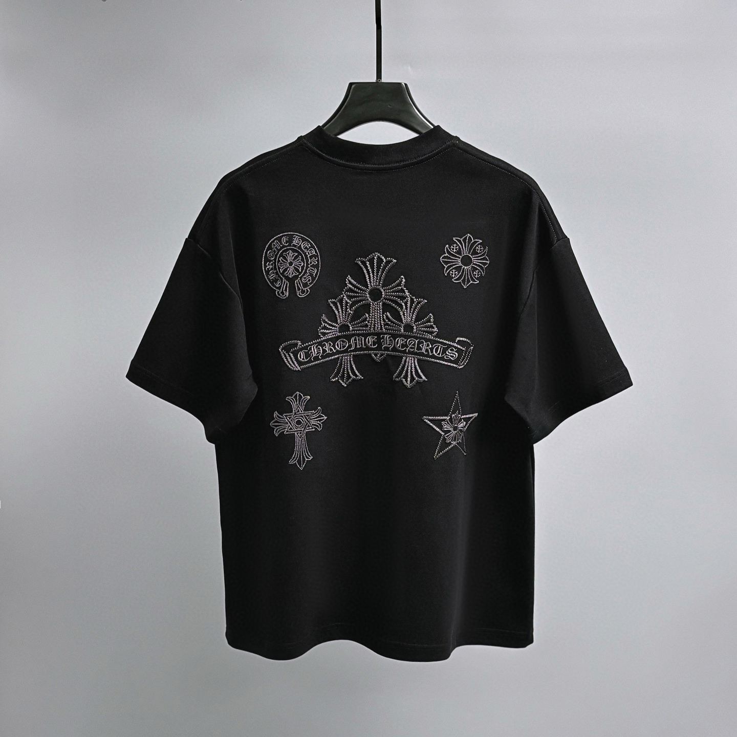 【今季注目】Chrome Hearts/クロムハーツ 2026夏新作 半袖 Tシャツ ブラック/ホワイト HT-26S18