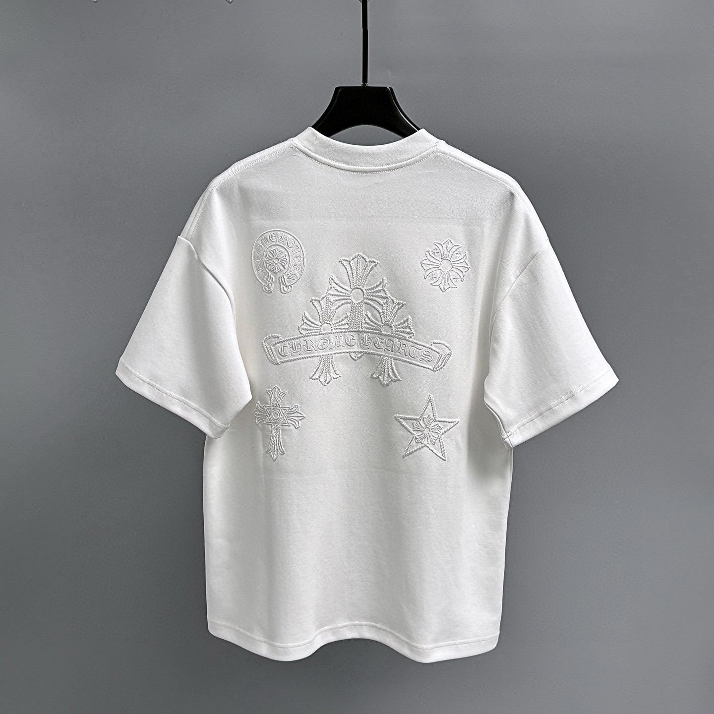 【今季注目】Chrome Hearts/クロムハーツ 2026夏新作 半袖 Tシャツ ブラック/ホワイト HT-26S18