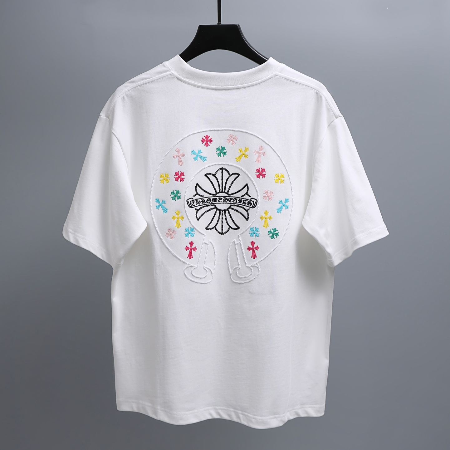 【今季注目】Chrome Hearts/クロムハーツ 2026夏新作 半袖 Tシャツ ブラック/ホワイト HT-26S20
