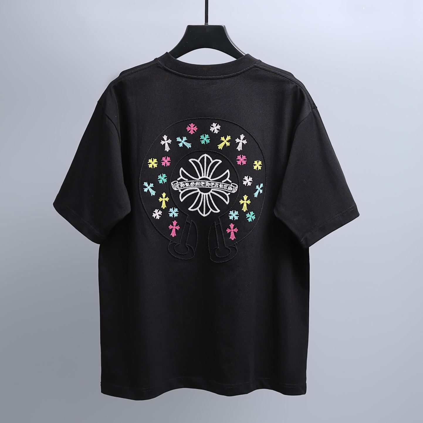 【今季注目】Chrome Hearts/クロムハーツ 2026夏新作 半袖 Tシャツ ブラック/ホワイト HT-26S20