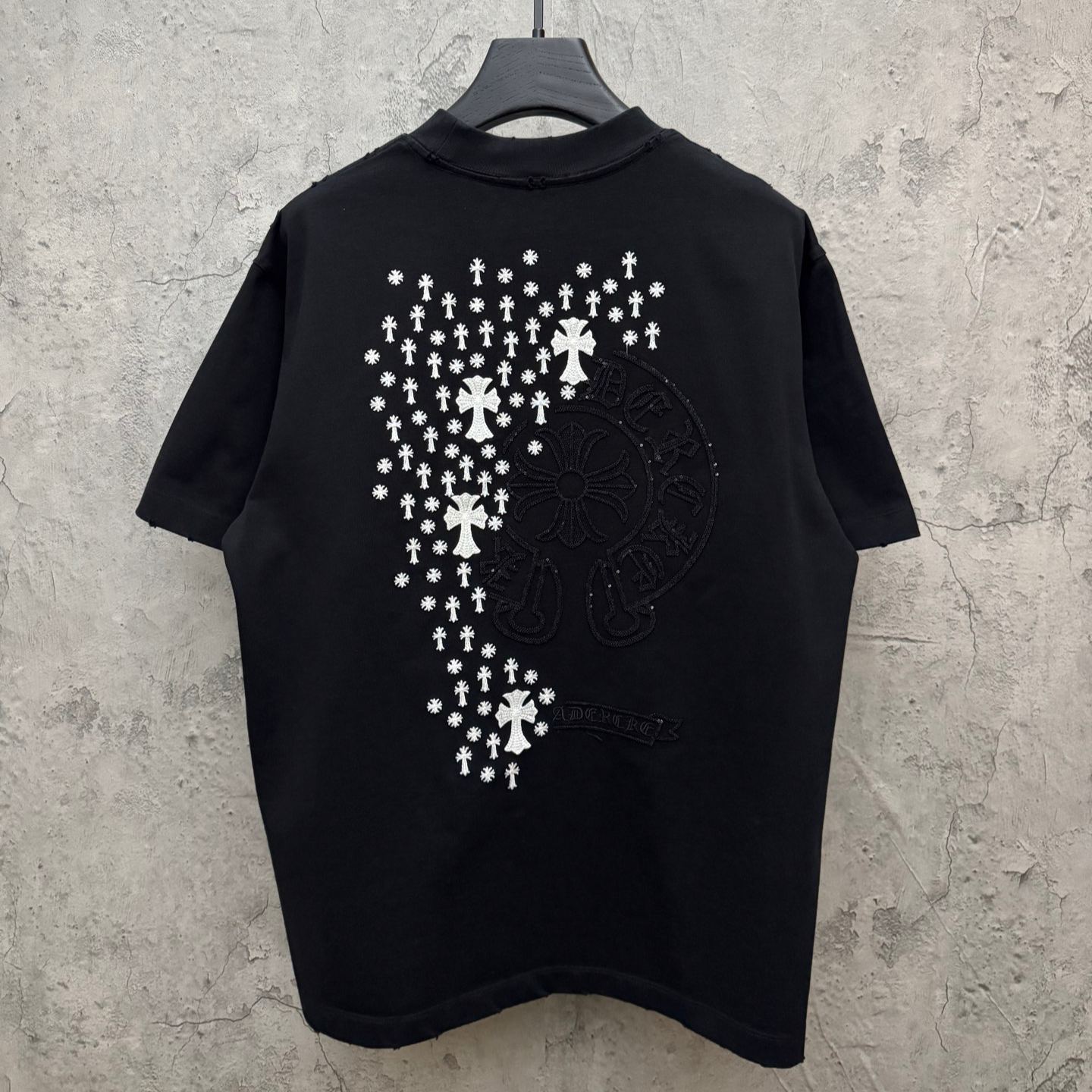 【今季注目】Chrome Hearts/クロムハーツ 2026夏新作 半袖 Tシャツ ブラック/ホワイト HT-26S25