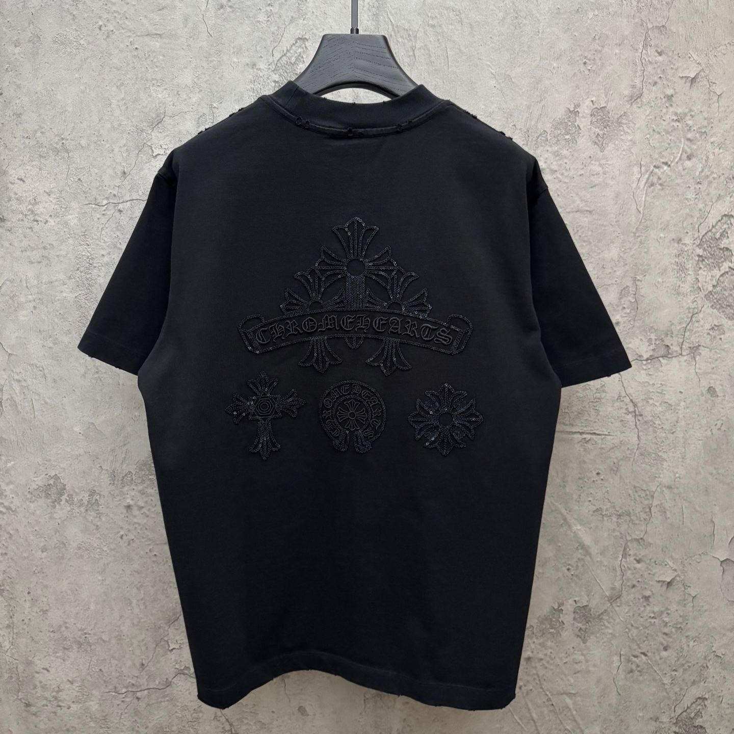 【今季注目】Chrome Hearts/クロムハーツ 2026夏新作 半袖 Tシャツ ブラック/ホワイト HT-26S26