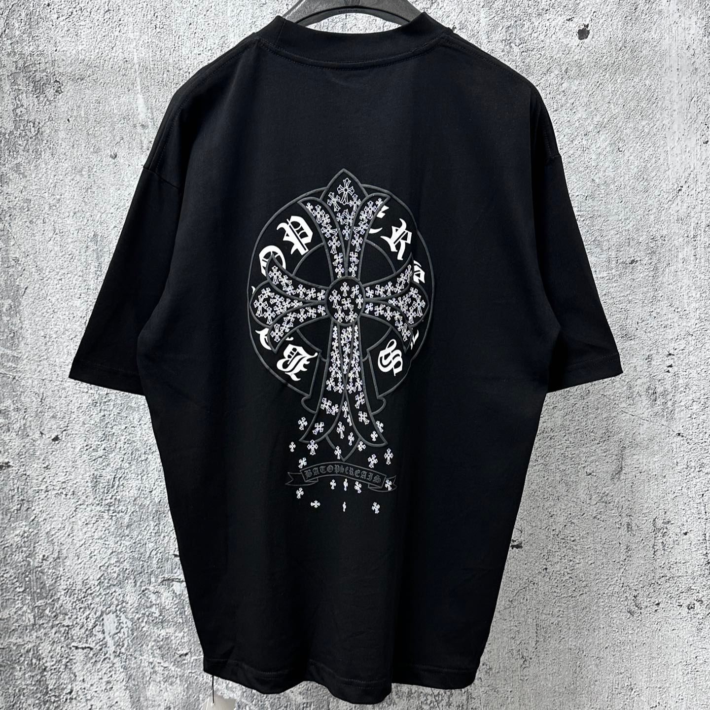 【今季注目】Chrome Hearts/クロムハーツ 2026夏新作 半袖 Tシャツ ブラック HT-26S28