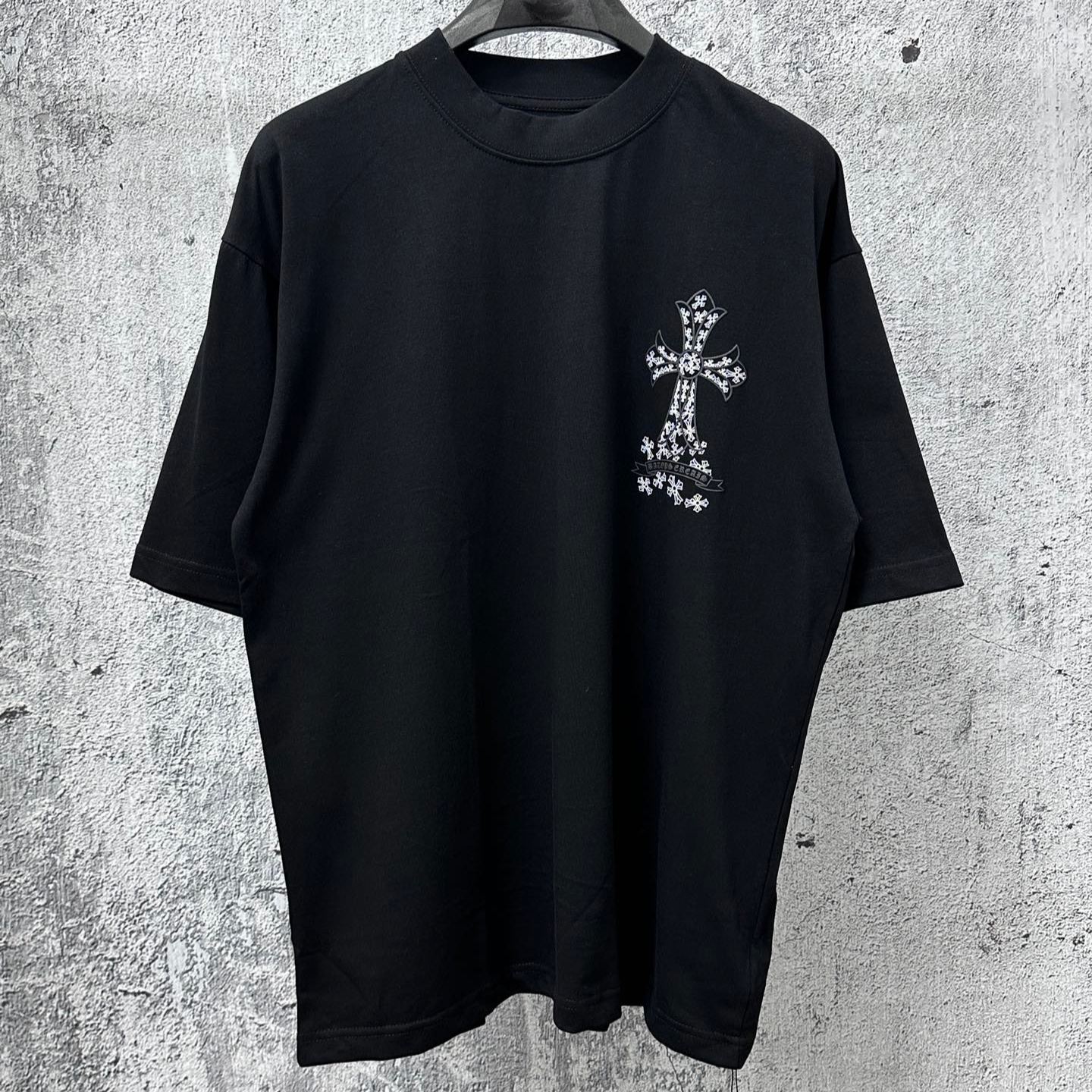 【今季注目】Chrome Hearts/クロムハーツ 2026夏新作 半袖 Tシャツ ブラック HT-26S28