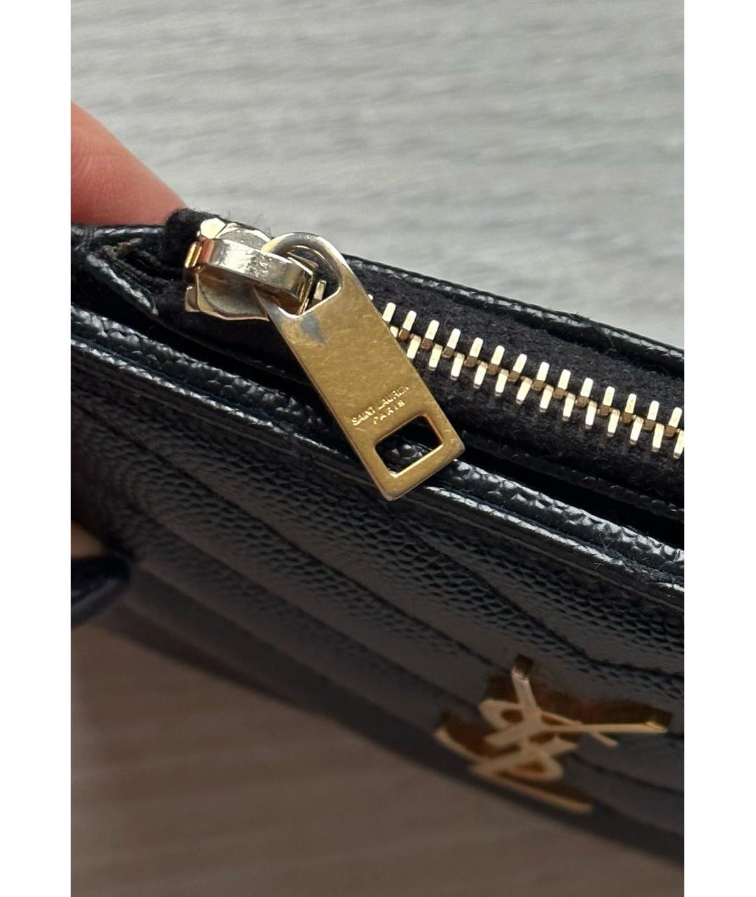 SAINT LAURENT/サンローラン モノグラム キルティング 折り財布