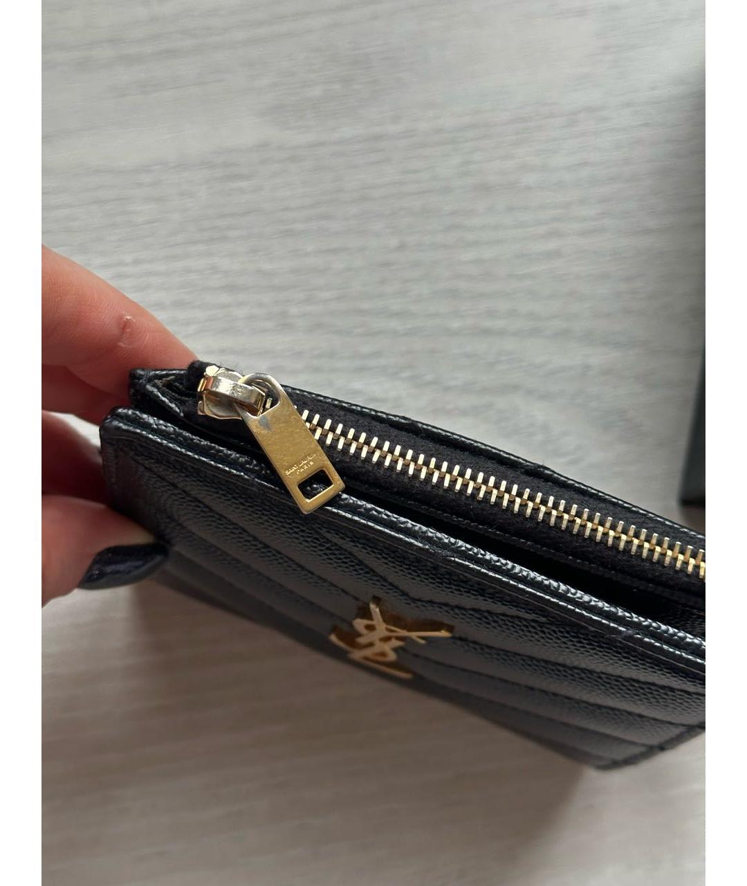 SAINT LAURENT/サンローラン モノグラム キルティング 折り財布