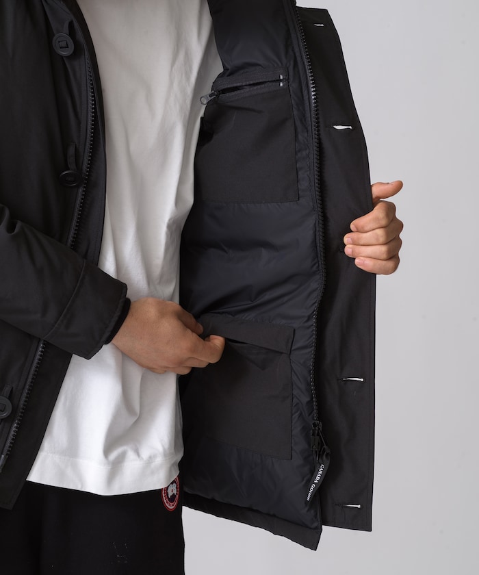 Jasper Parka Black Labe