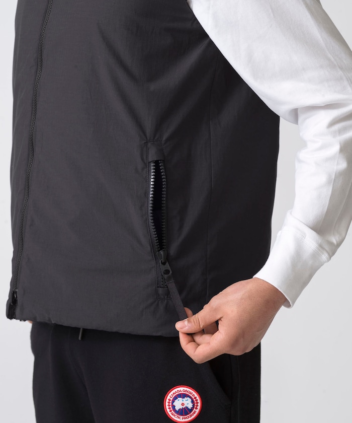 Kinross Reversible Fleece Vest Black Label Fusion Fit