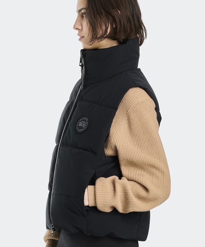 Grandview Cropped Vest Black Label / 2267WB