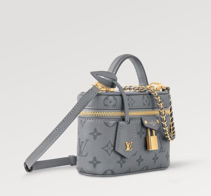 【送料無料！】Louis Vuitton ⭐blue⭐ヴァニティ チェーンポーチ バッグ 