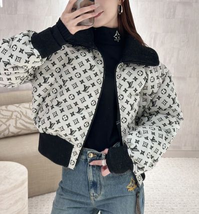 【冬のおしゃれコーデ♪】Louis Vuitton★パファジャケット