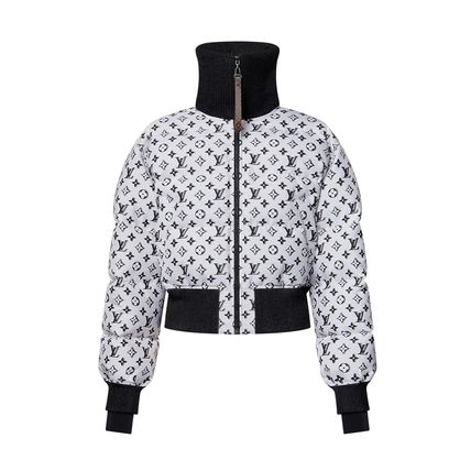 【冬のおしゃれコーデ♪】Louis Vuitton★パファジャケット