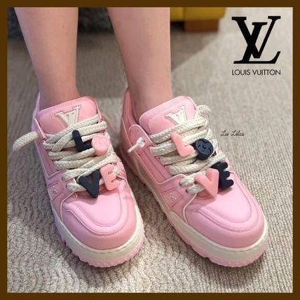 【かわいらしいピンクカラー☆】Louis Vuitton スニーカー
