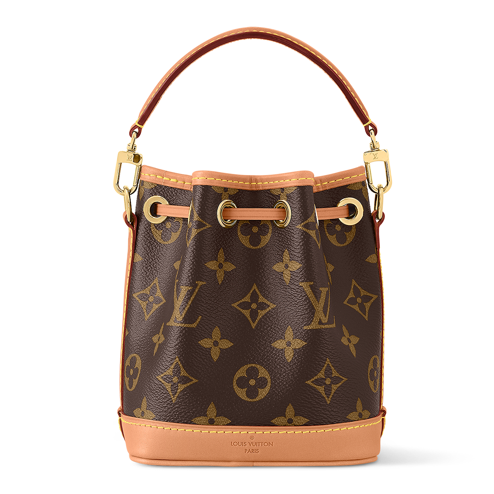 【LOUIS VUITTON】ルイ・ヴィトン ハンドバッグ モノグラム ナノ・ノエ レディース M81266 巾着 ミニ 2WAY ショルダー 肩掛け 斜め掛け