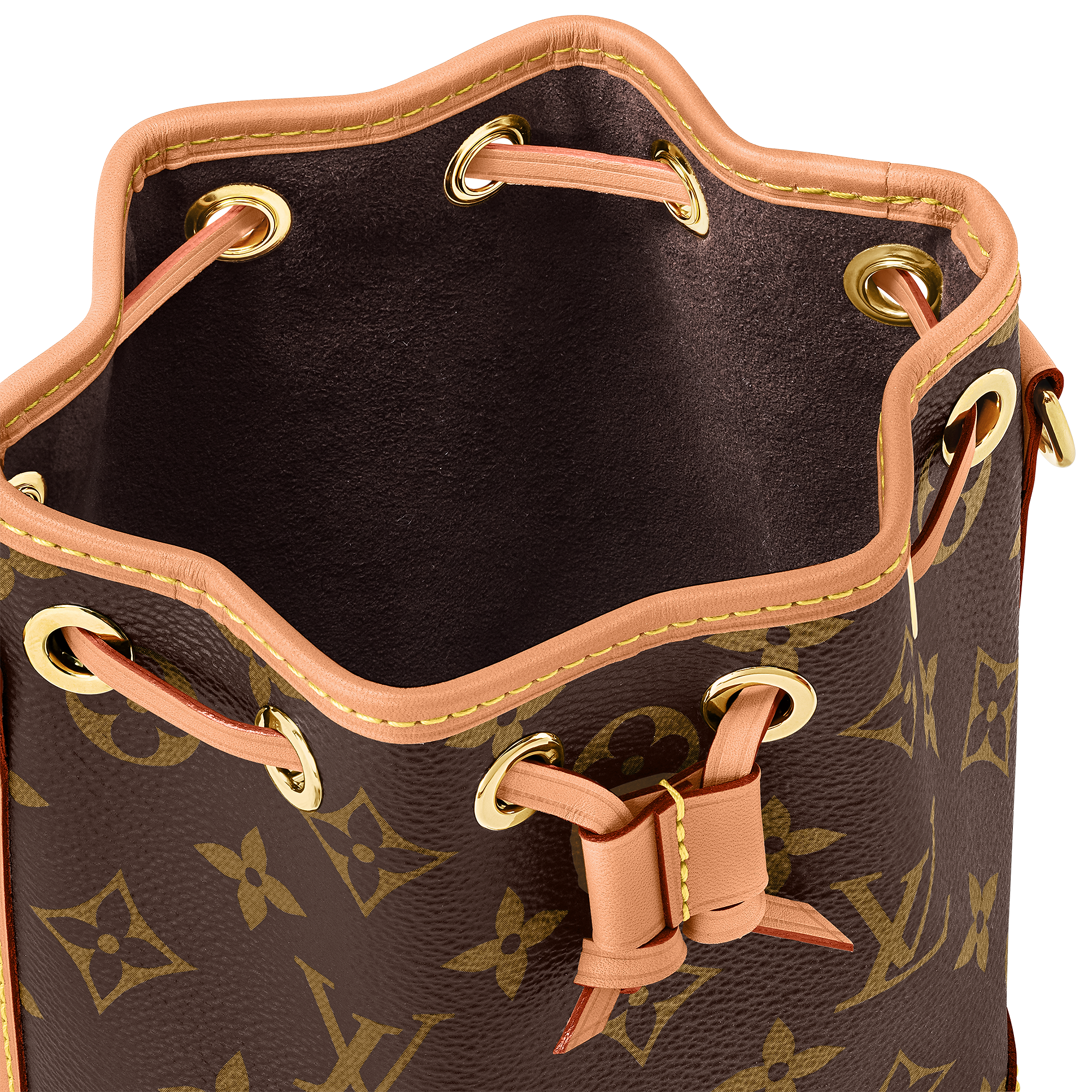 【LOUIS VUITTON】ルイ・ヴィトン ハンドバッグ モノグラム ナノ・ノエ レディース M81266 巾着 ミニ 2WAY ショルダー 肩掛け 斜め掛け