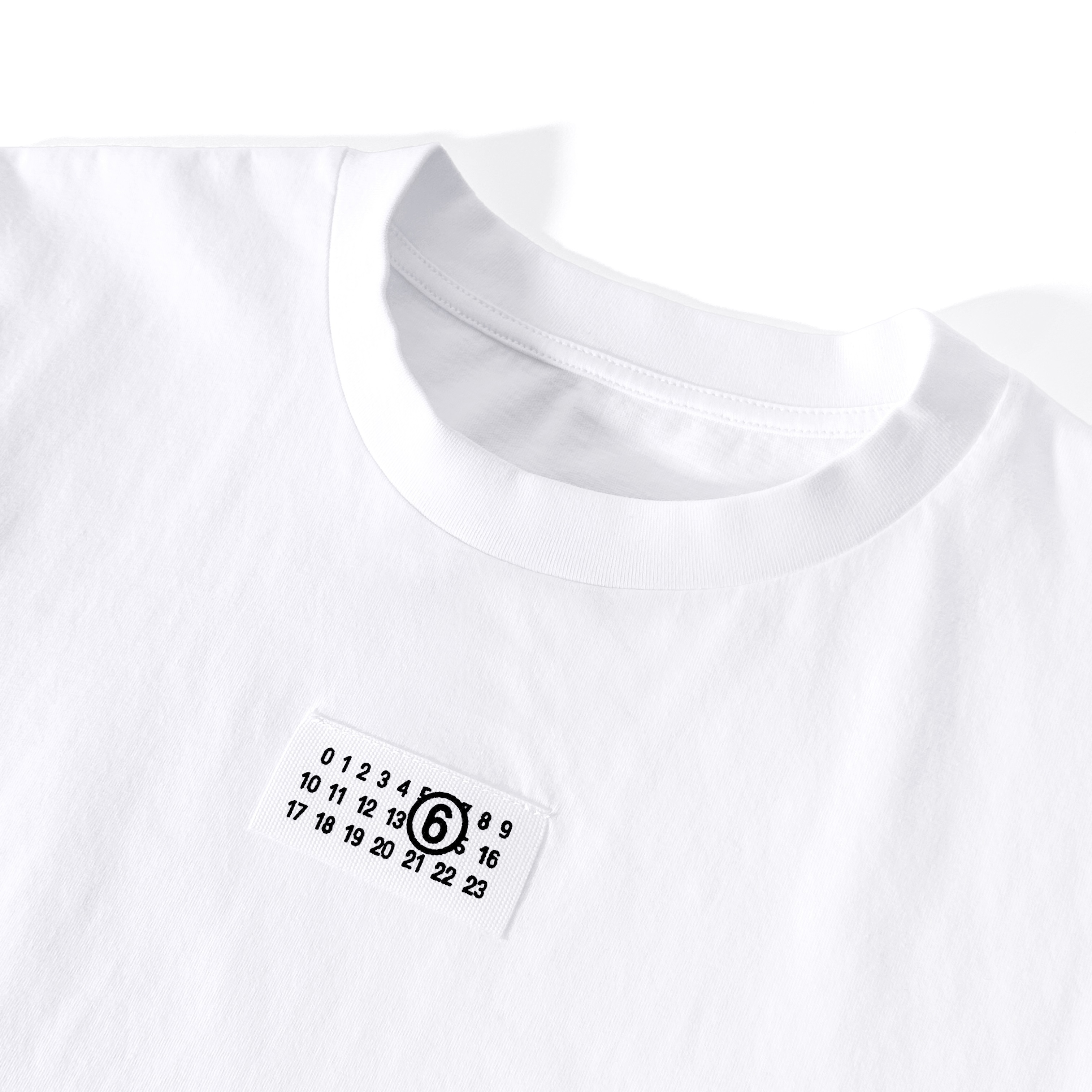 2025年春夏新作【MIUMIU】MM6 Maison Margiela ロゴ Numeric Tシャツ S52GC0327 S24312