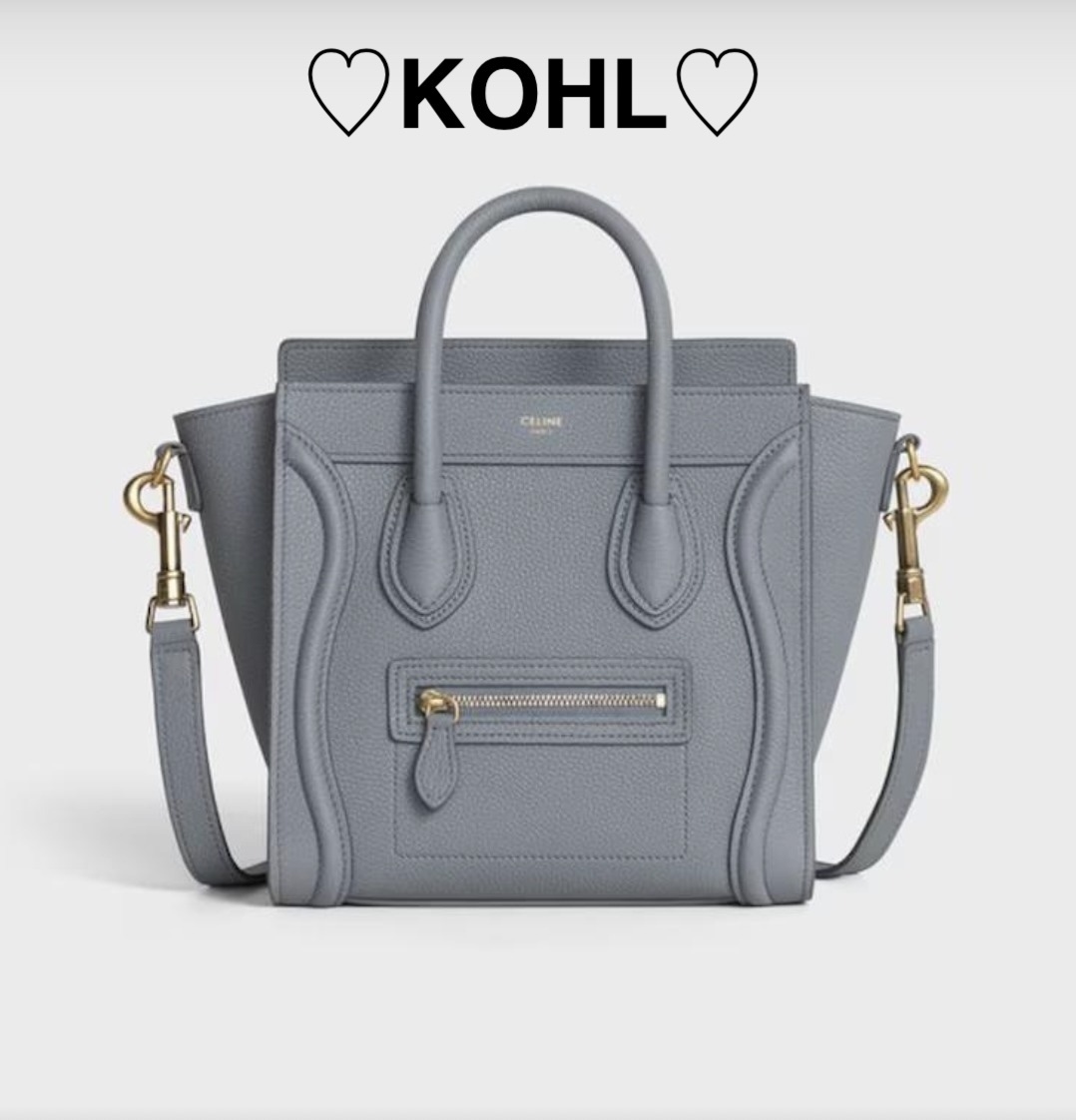 【CELINE】特別セール！ラゲージ ナノ ドラムカーフ 多色展開