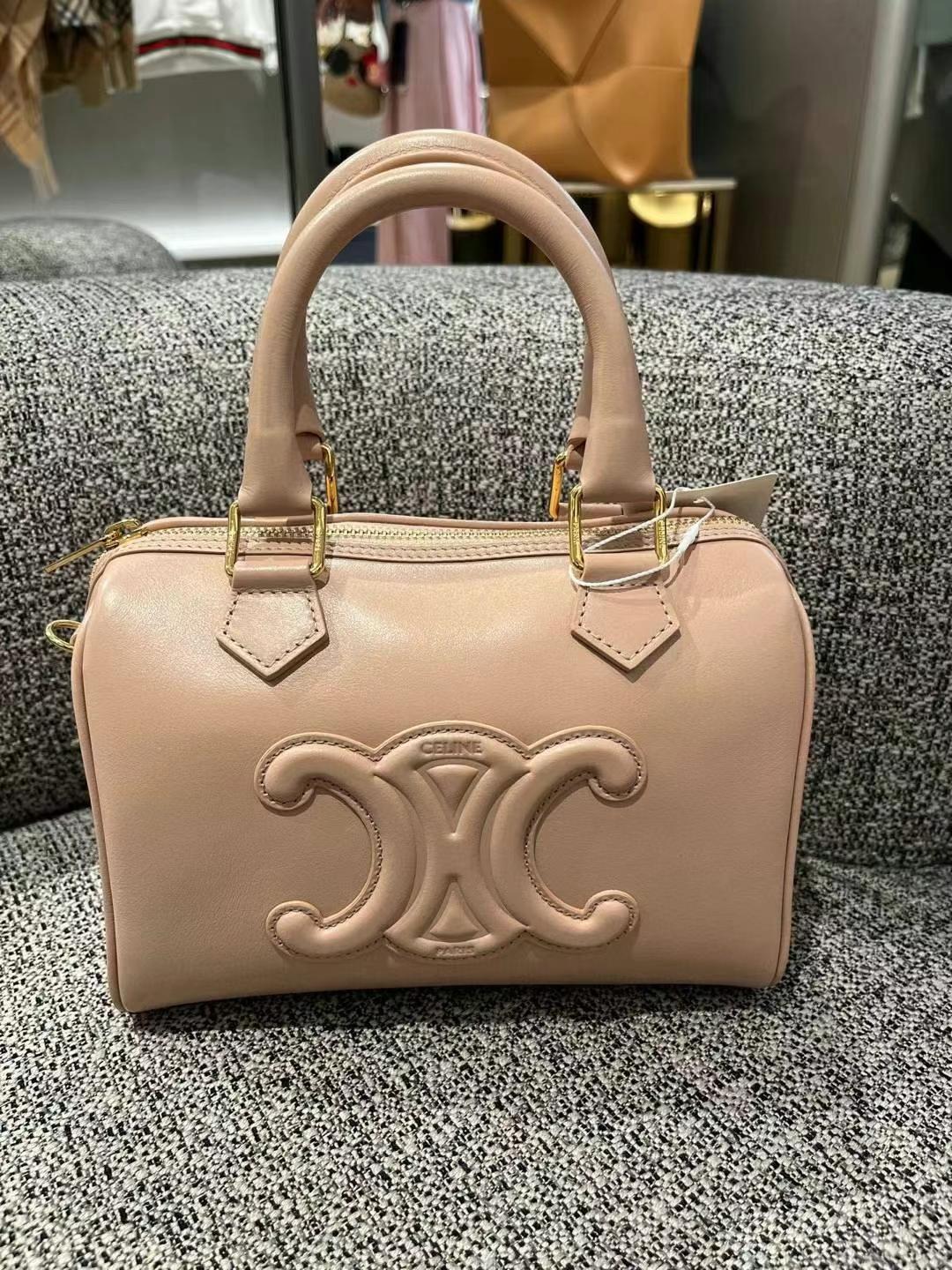 【CELINE】セリーヌ トリオンフ　スモール ボストンバッグ