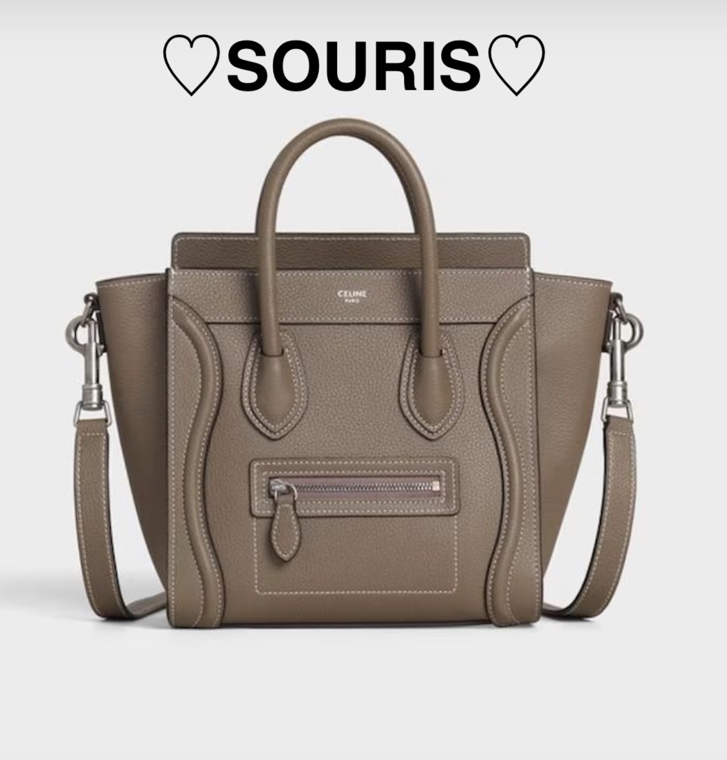 【CELINE】特別セール！ラゲージ ナノ ドラムカーフ 多色展開