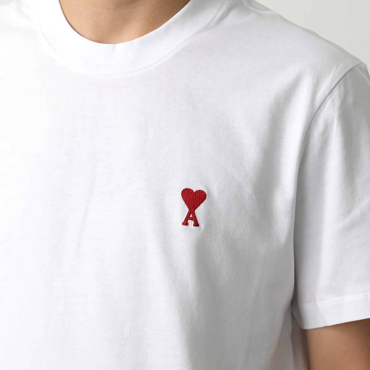 AMI PARIS（アミ パリス） Tシャツ BFUTS035.724 ハートロゴ