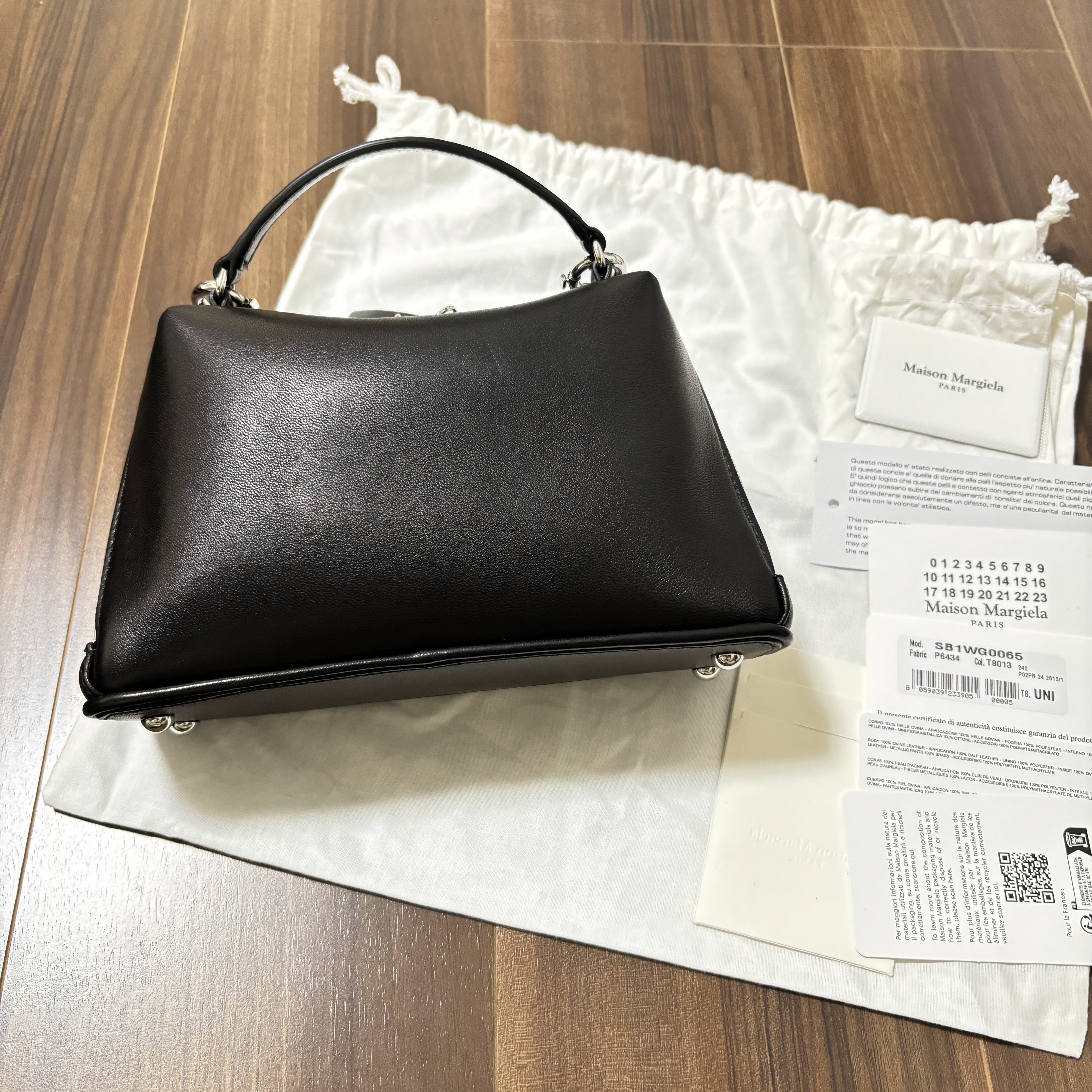 VIP価格★Maison Margiela★グラムスラム トラペゾイド バッグ