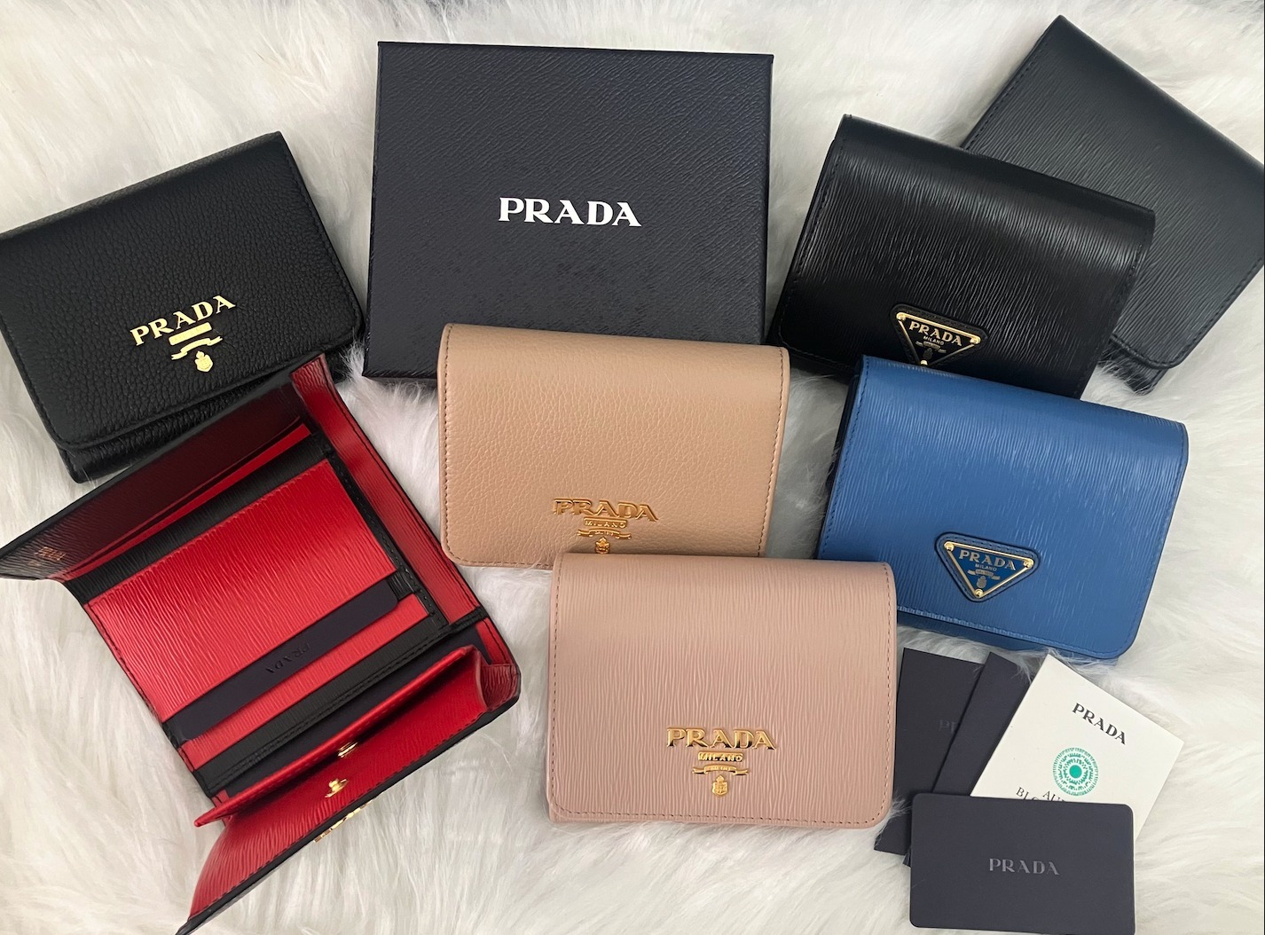 【PRADA】VIPセール ♪ Bifold Wallet 二つ折り財布 ♪