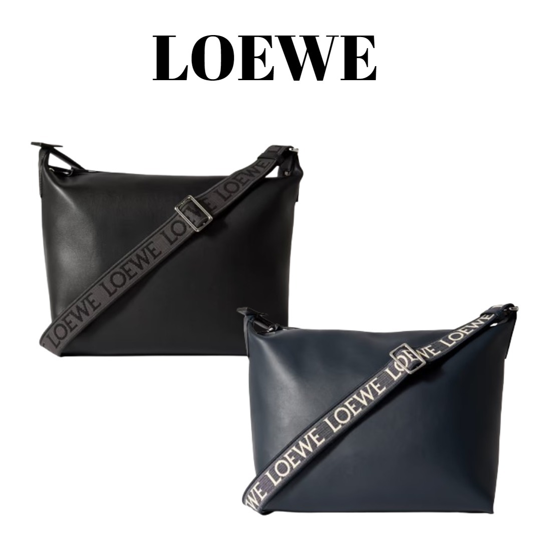 LOEWE】キュービ レザー メッセンジャーバッグ – 高島屋オンライン