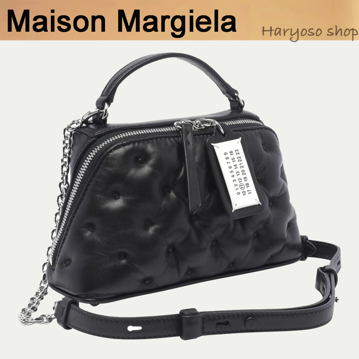 VIP価格★Maison Margiela★グラムスラム トラペゾイド バッグ