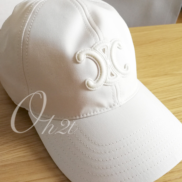 CELINE トリオンフ ベースボールキャップ /コットン