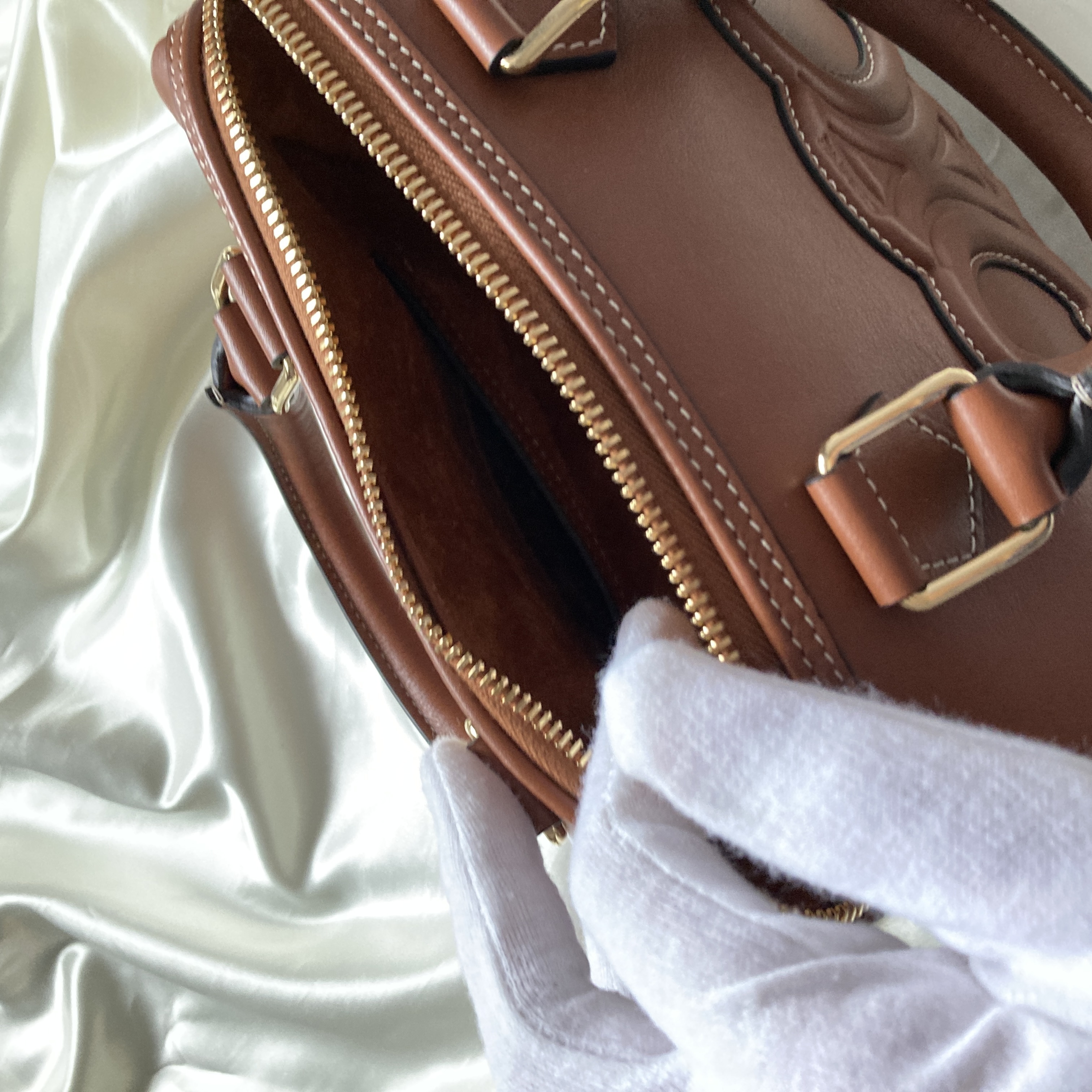 【CELINE】セリーヌ トリオンフ　スモール ボストンバッグ