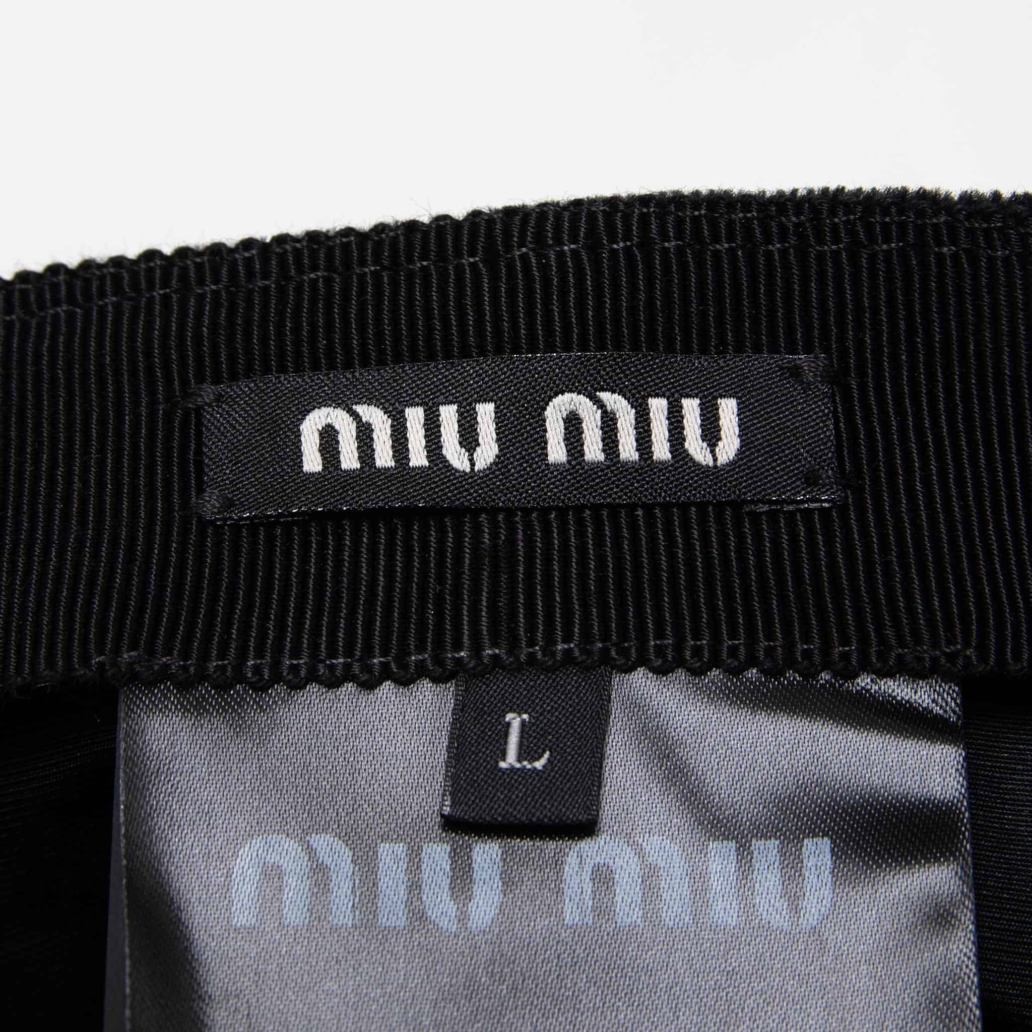 MIU MIU レディース キャップ VELVET BASEBALL CAP