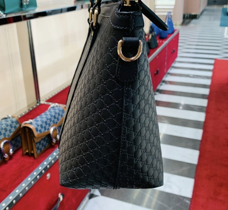 【VIPセール】GUCCI(グッチ) マイクログッチシマ ２WAYバッグ 449656