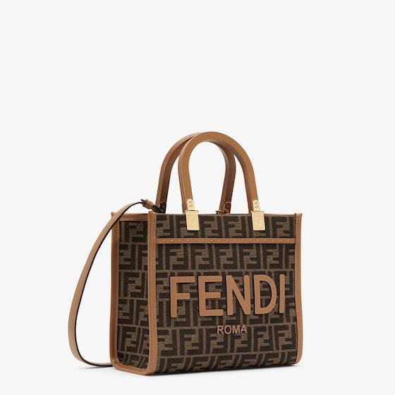 【FENDI】ブラウン ジャカード生地 バッグ-高島屋オンラインストア - 公式