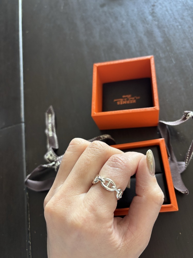 【入手困難】エルメス シェーヌダンクル アンシェネ リング PM