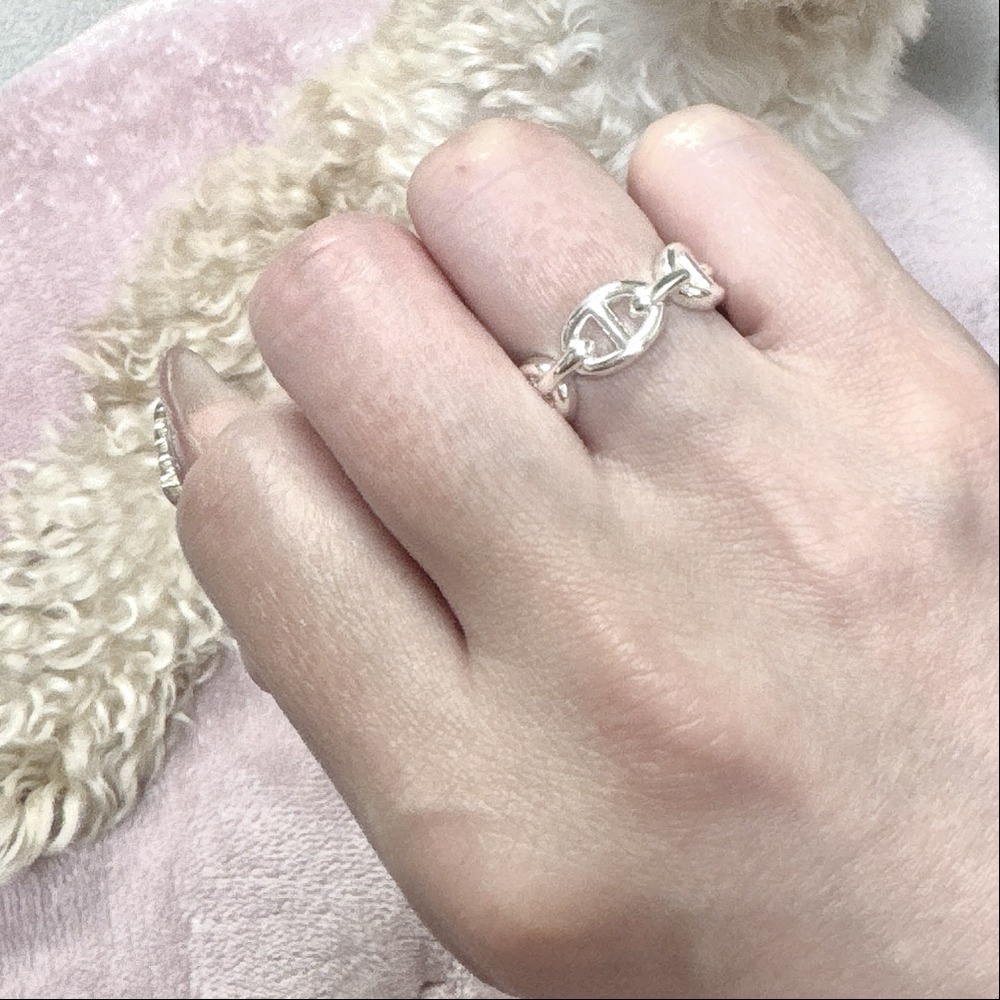 【入手困難】エルメス シェーヌダンクル アンシェネ リング PM