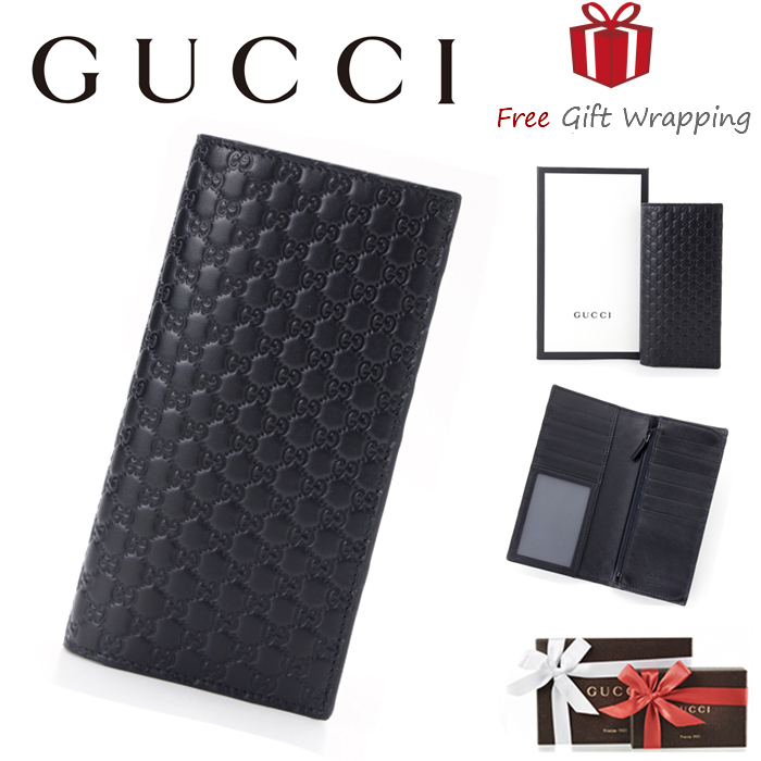 GUCCI 長財布 544479 GGシマ ブラック ギフト包装可 – 高島屋