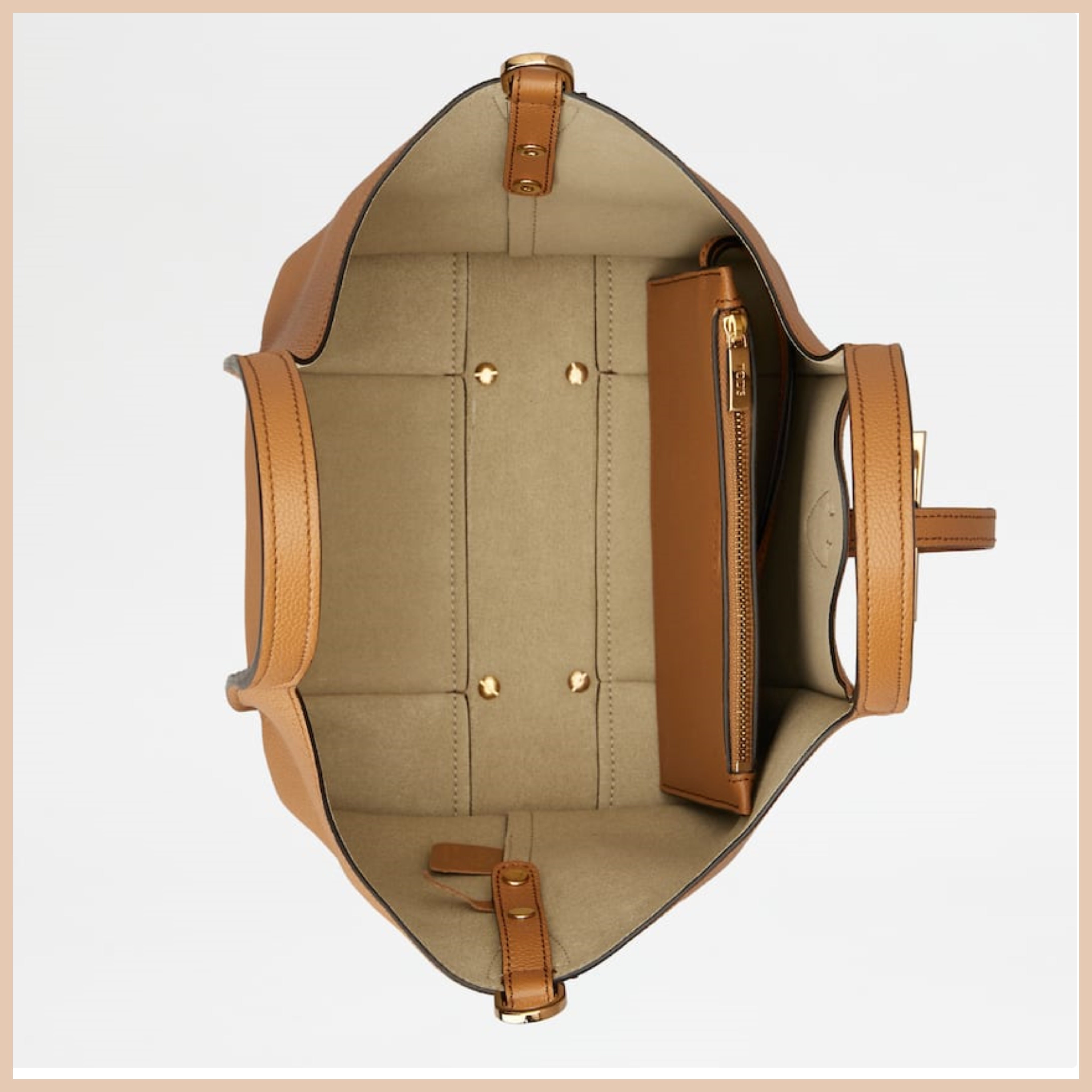 関税込トッズ Tタイムレス レザー ショッピング バッグ ミニ-高島屋オンラインストア - 公式