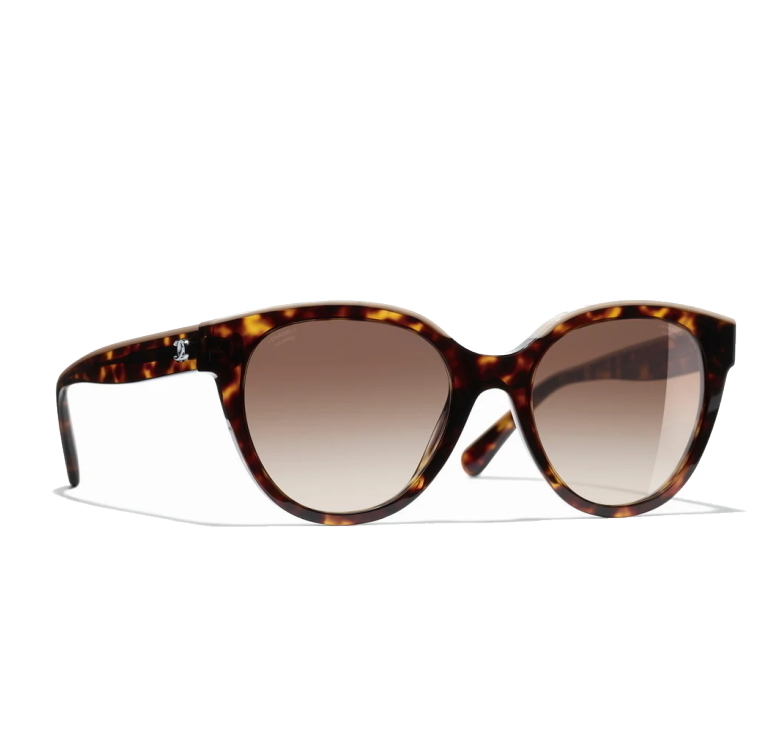 新作♡CHANEL 5414 ベージュロゴ サングラス【関税込】