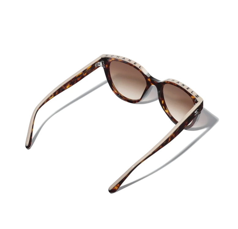 新作♡CHANEL 5414 ベージュロゴ サングラス【関税込】